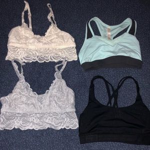 Bralettes/ sports bras